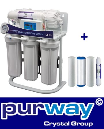 Ступенів 600 GPD Система зворотного осмосу з прямим потоком НАБІР ФІЛЬТРУ НА ЗАМІНУ, 5