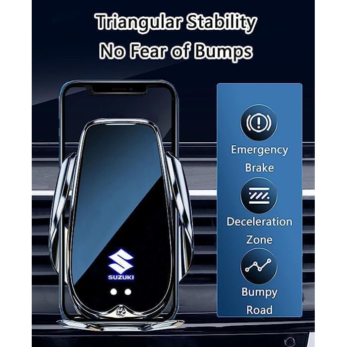 Автомобільний тримач мобільного телефону VALKEM для Suzuki Ciaz 2015-2018, нековзний автомобільний тримач мобільного телефону для