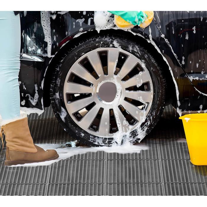 Протиковзкий дренажний килимок Nisorpa 300x90 см, протиковзкі килимки, дренажні мати, гумові килимки товщиною 4 мм, килимки для підлоги для комерційного використання на кухнях, у ресторанах, ванних кімнатах, басейнах, коридорах, вологих приміщеннях та сау