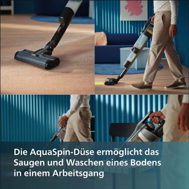 Акумуляторний пилосос для вологого/сухого прибирання серії 9000, пилосос для пилососа та вологого прибирання, автоматичне самоочищ