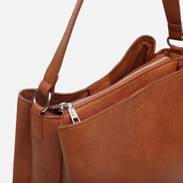 Сумка для бомжів з регульованою ручкою - Жіноча сумка модна - Елегантні сумки на кожен день та вечірку Conti Camel 27 X 29 X 12 см