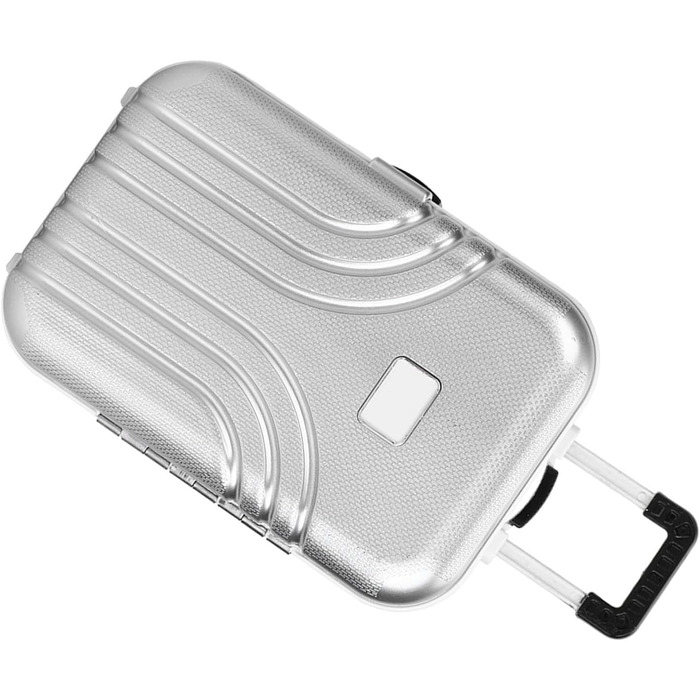 Мила міні-валіза SUNGOOYUE з пластику, рожево-срібляста, для подорожей та іграшок