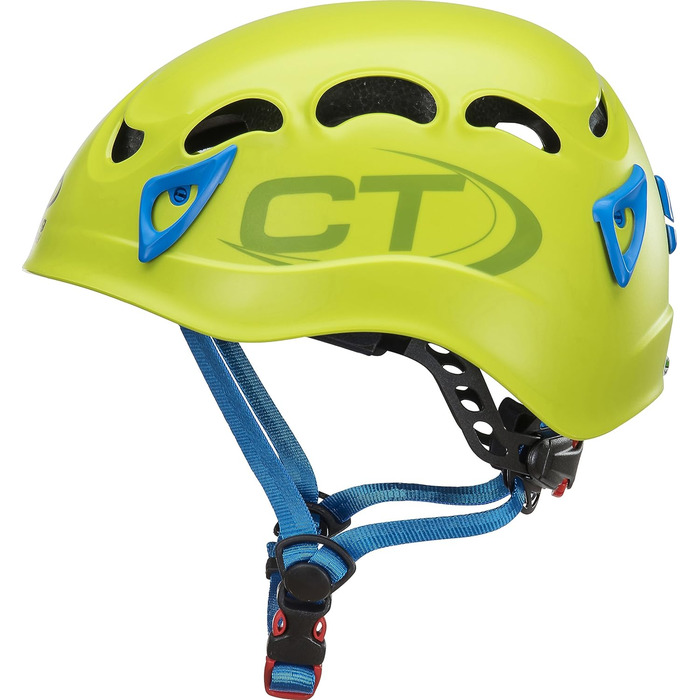 Шолом Climbing Technology Galaxy для дорослих, унісекс, регульований, 50-61 см, зелений/синій