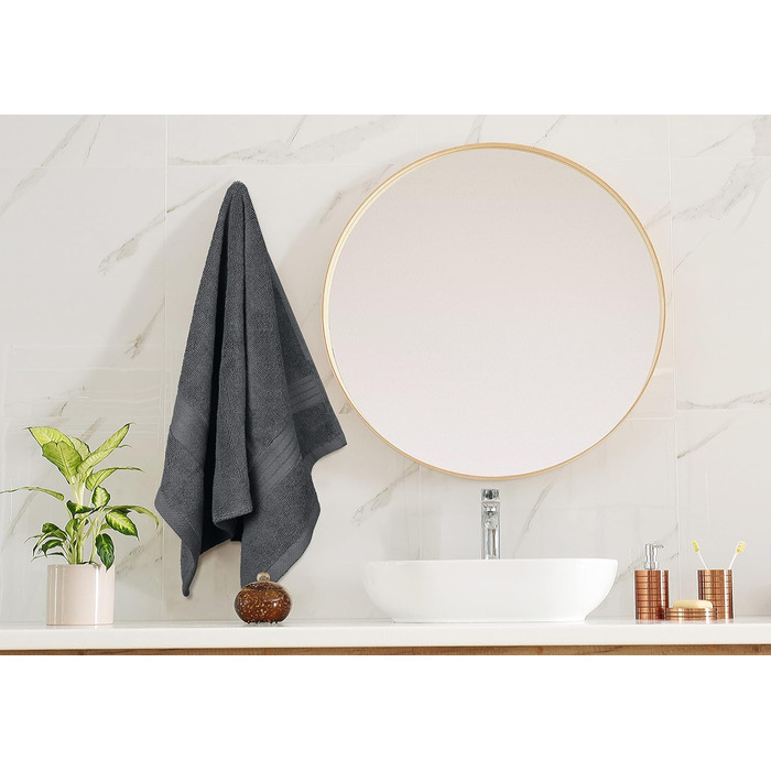 Рушники преміум-класу - 100 гребінчаста бавовна кільцевого прядіння, надзвичайно м'які та добре поглинають вологу, товсті рушники