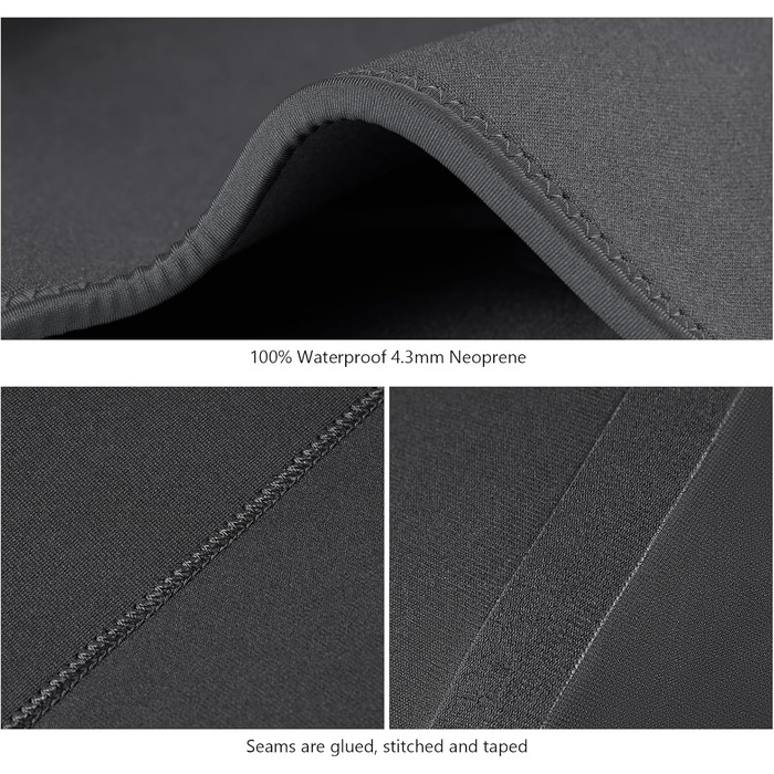 Чоловічі неопренові вейдерси BASSDASH чорного кольору з очеретяним камуфляжем для риболовлі, полювання з гумовими чоботями, водонепроникними нагрудниками, чорними черевиками, розмір 8