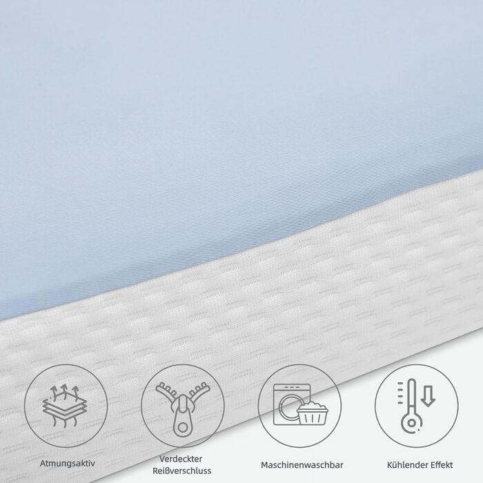 Подушка з піни з ефектом пам&39яті, ортопедична подушка для шиї для полегшення болю в шиї - ергономічна подушка для підтримки шиї для сну на боці та спині, висота 8/11 см, ідеально підходить для вузьких плечей, сертифікована Oeko-TEX