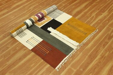 Килимок прямокутний, прямокутний, бавовна, Дуррі, геометричний килим кілім, для приміщень і вулиці, плоске плетіння, килимки для с