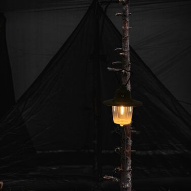 Акумуляторний кемпінговий ліхтар Alasum з USB Type-C, вінтажний світлодіодний ліхтар з 3 режимами світла, портативний наметовий світильник для аварійного освітлення на вулиці та риболовлі