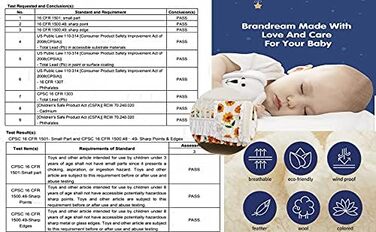 Постільна білизна для дівчаток Brandream, квітковий візерунок, жовтий / білий, дитяче ліжечко, соняшник, дитяча ковдра, 3-компонен