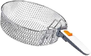 Фритюрниця Filtra One 1,900 Вт Місткість 1,2 кг Чиста масляна система Ситечко для смаження залишків З термічною ізоляцією Можна мити в посудомийній машині білого кольору, 1631