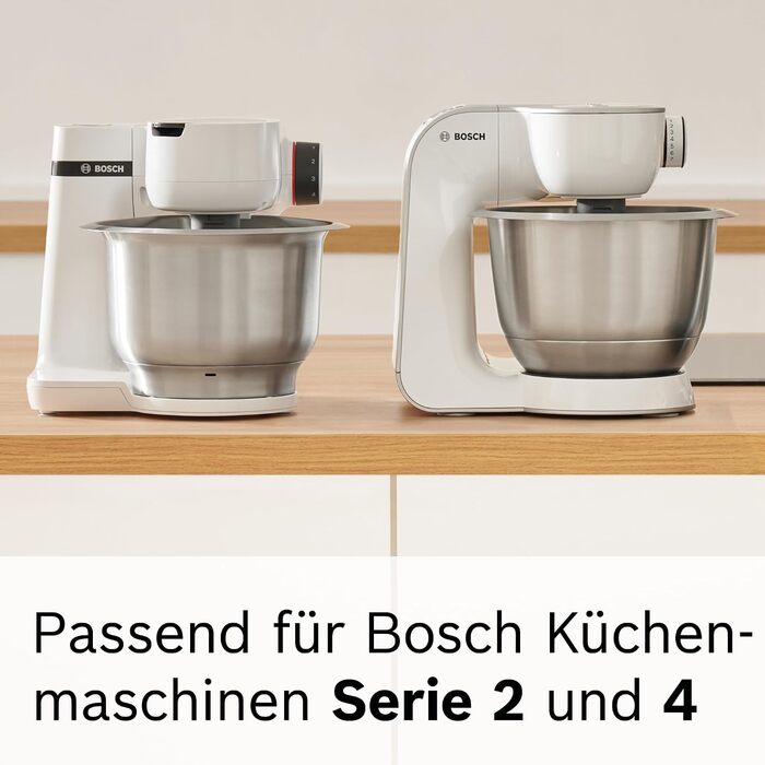 Насадка для пасти Bosch Tagliatelle MUZ5NV2 для кухонних машин серій 2 та 4, сталь, ширина стрічок 7 мм