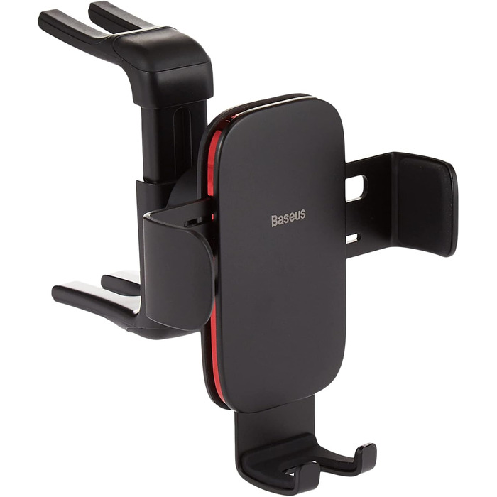 Гравітаційний тримач для телефону Baseus Metal Age II для автомобіля, круглий, чорний