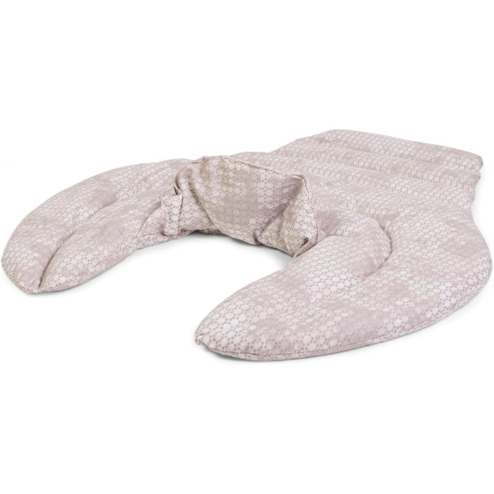 Подушка для шиї шийного відділу хребта - шия плечі спина - ріпакова подушка - подушка для шиї з підігрівом - зігріваюча подушка для шиї - колір сіро-бежевий, шеббі-шик