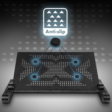 Стійка для ноутбука Duronic DML121 складана, регульована, з 6 шарнірами для планшета або MacBook