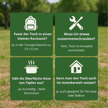 Маленький розкладний кемпінговий столик BigDean, надлегкий, маленький розкладний столик - маленький кемпінговий столик, маленький розкладний кемпінговий столик