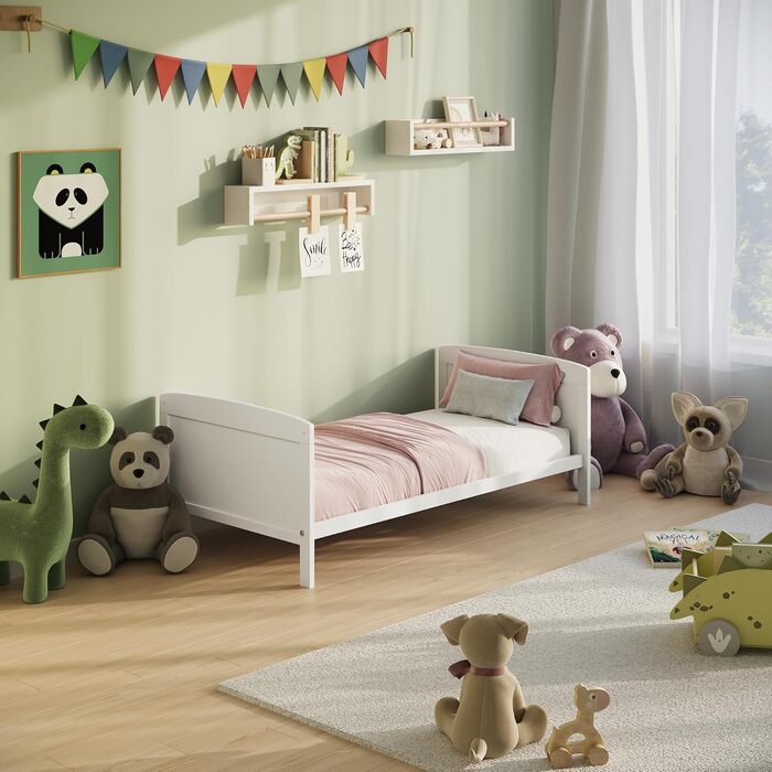 Дитяче ліжечко-трансформер 70x140 з матрацом, регульована по висоті ліжечко/ліжечко для малюків зі знімними рейками, додаткова шухляда інші розміри 60x120 см 70x140 см від народження до 6 років, біле 70x140 см без шухляди / з матрацом