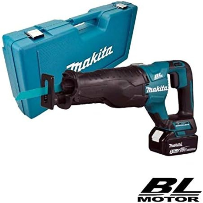 Акумуляторна зворотно-поступальна пила Makita (18 В, без акумулятора, без зарядного пристрою) DJR187ZK Single без акумулятора