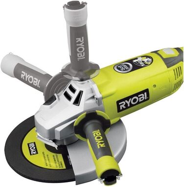 Кутова шліфувальна машина Ryobi EAG2000RS, зелена, 2000 Вт