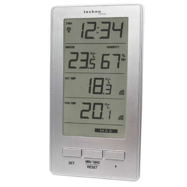 Термогігрометр Technoline WS9069 IT Silver (WS9069)