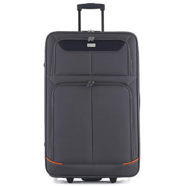 Валіза Semi Line 28' (L) Grey/Orange Lines (T5754-3)