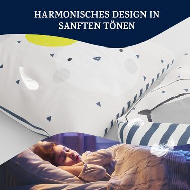 Дитяча постільна білизна sleepwise 100x135 комплект дитячої постільної білизни для дітей з 1 наволочкою 40x60 см комплект дитячої