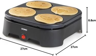 Млинниця з антипригарним покриттям чорний