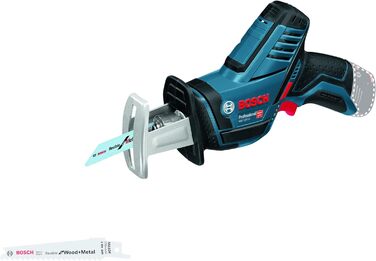Акумуляторна зворотно-поступальна пила Bosch Professional 12V System GSA 12V-14 (глибина різання деревини/металевих профілів 65/50