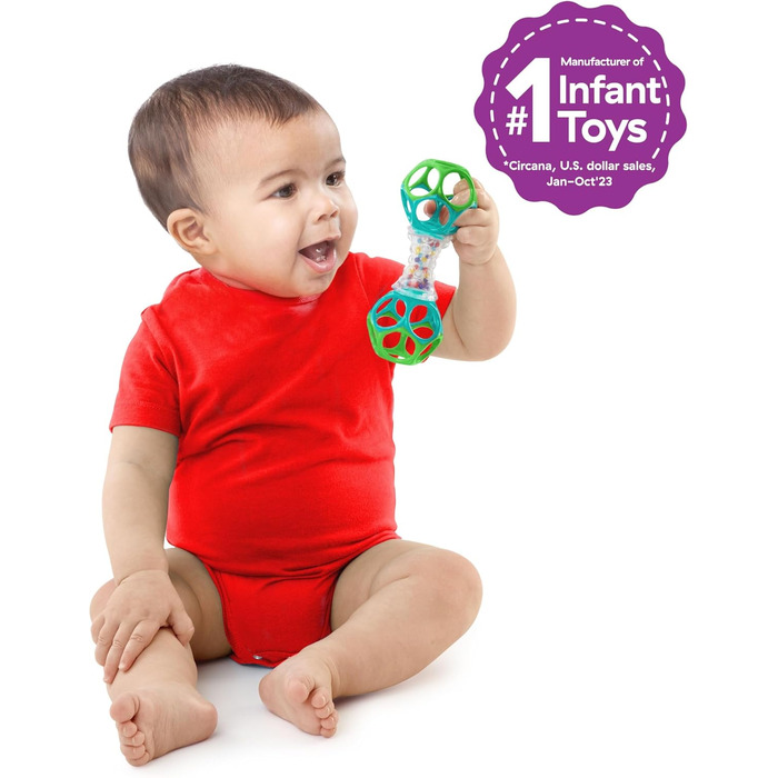 Іграшка-брязкальце з мячем для захоплення, інтерактивна іграшка для немовлят, мяч для захоплення, іграшка для розвитку моторики дл