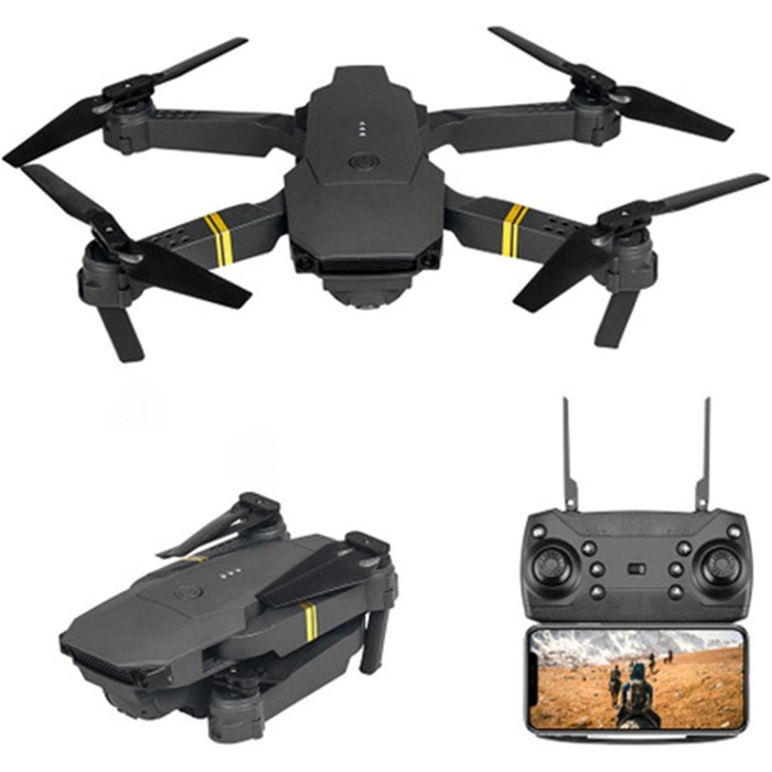 Дрон HD Аерофотозйомка Пульт дистанційного керування Літак Квадрокоптер 4K Піксель з камерою для дітей