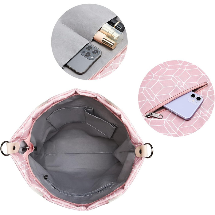 Велика жіноча сумка через плече / сумочка полотняна сумка через плече сумка totepack шоппер випадкова сумка бомж сумка крос-боді д