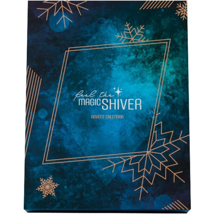 Еротичний адвент-календар Magic Shiver, 2025, 24 секс-іграшки для пар, синій