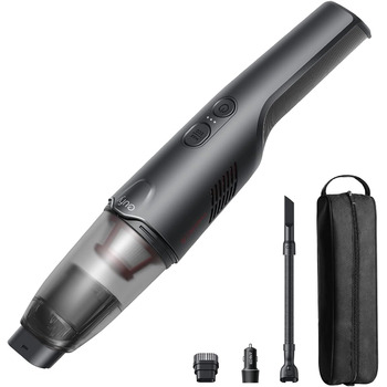 Ручний пилосос eufy HomeVac H20, Акумуляторний автомобільний пилосос, потужність всмоктування 40 Вт, вага приблизно 654 г, зарядни