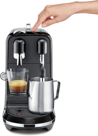 Кавоварка Sage Nespresso Creatista Uno від, SNE500BKS, глянцевий чорний