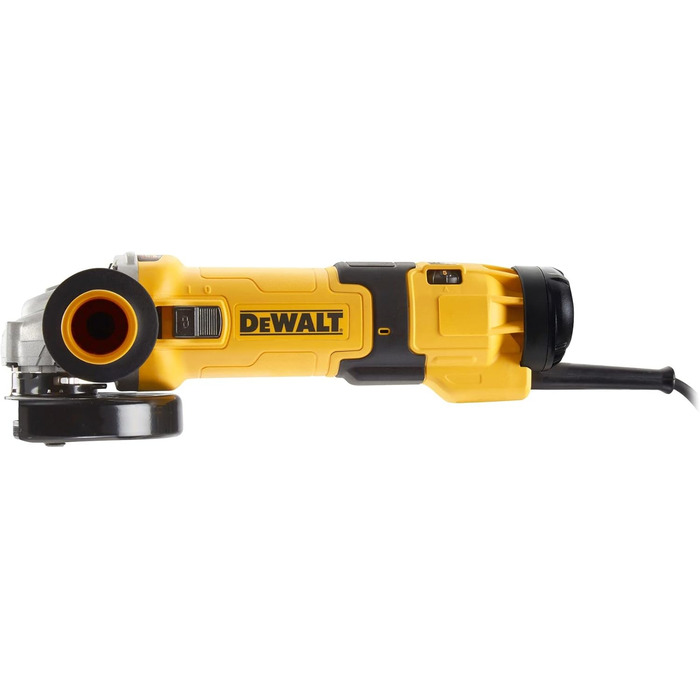 Кутова шліфувальна машина Dewalt 125 мм DWE4257 (1500 Вт, обмотка двигуна захищена епоксидною смолою, захист від повторного запуск