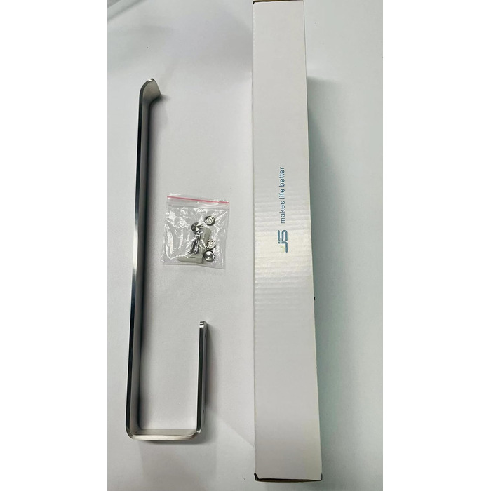 Рушникосушка JS, рушникосушка з матової нержавіючої сталі для настінного кріплення та кріплення до шафи для ванної кімнати та кухн