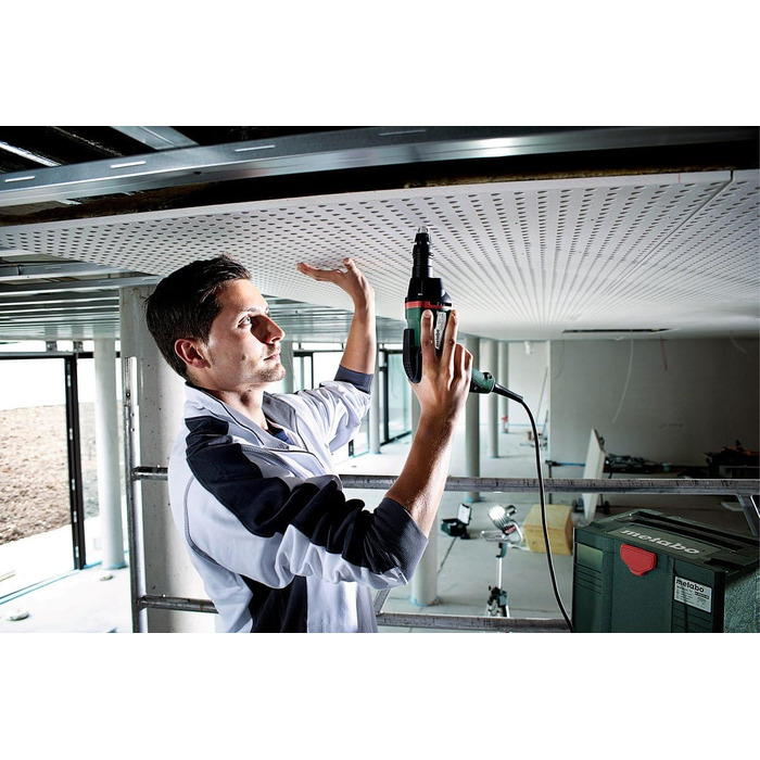 Шуруповерт для гіпсокартону Metabo SE 2500 (620044000) Картонна коробка, макс. М'який крутний момент 11 Нм, Частота обертання на х