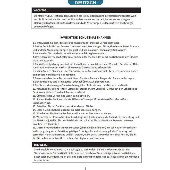 Соковижималка AOBOSI-Mini повільна соковижималка з функцією реверсивного жування, соковижималка електрична зі щіткою і багатофункціональна соковижималка для фруктів на 2 чашки, електрична соковижималка для фруктів. (45 ММ, чорний) 45 ММ Чорний