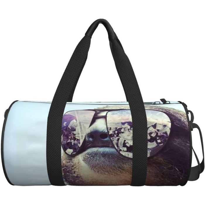 Дорожня сумка-мішок Ледачий турист з сонцезахисними окулярами, спортивна сумка для чоловіків та жінок