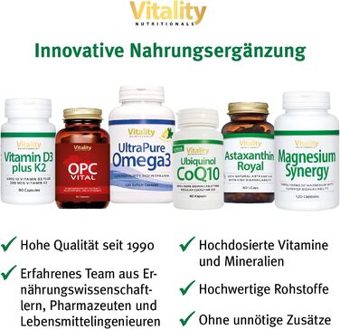 Капсули з амінокомплексом Vitality Nutritional, 180 шт.