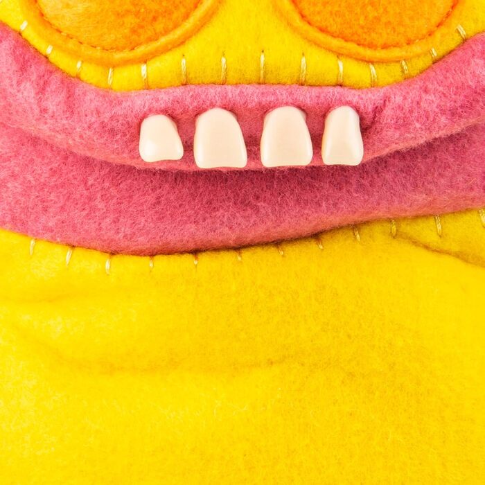 FUGGLER Funny Ugly Monster, плюшева іграшка, жовта