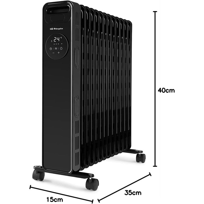 Масляний радіатор Orbegozo Rad 2510, 2500 Вт