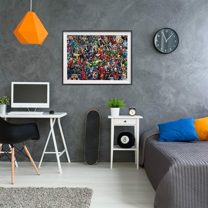 Елементів, Impossible Puzzle, гра на спритність для всієї родини, барвистий пазл, дорослий пазл від 14 років, 39411 Marvel Univers