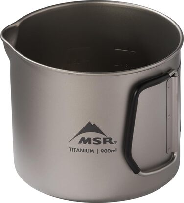 Надлегкий титановий чайник MSR Titan (900 мл)