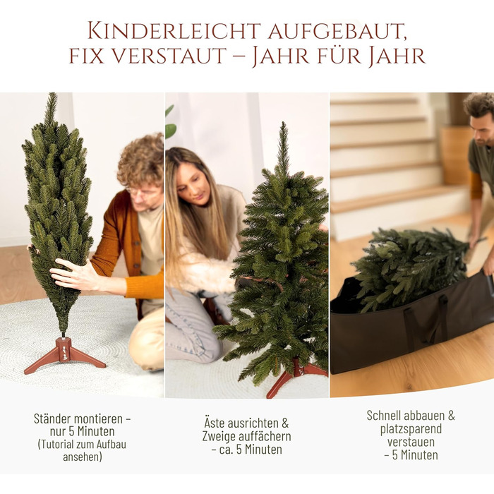 Штучна ялинка преміум-класу 90 см PURE LIVING INTERIOR DESIGN