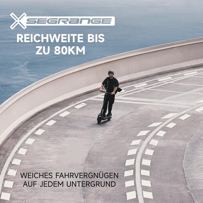 Електросамокат Segway-Ninebot MAX G3 D запас ходу до 80 км (Eco) / 75 км (Sport), подвійна гідравлічна підвіска, вантажність 130 кг, Smart-дисплей, зарядка за 3,5 год