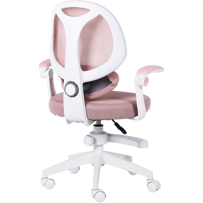 Обертовий стілець для дівчаток, дитячий, рожевий дитячий стілець, 360, дитяча кімната