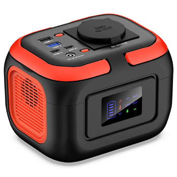 Портативна електростанція SinKeu 97 Втгод, міні-генератор 26400 мАг з розеткою 120 Вт 230 В змінного струму, 12 В постійного струму, USB-портами для мобільного телефону, ноутбука, мобільним блоком живлення для кемпінгу, подорожей та надзвичайних ситуацій 