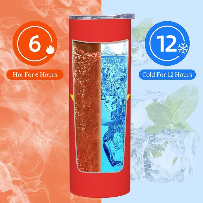 Кухоль з прямою трубочкою, принт з в&39єтнамським прапором, дорожній кухоль, підходить для кемпінгу, офісу та дому, 590 мл