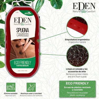 Набір для чищення взуття EDEN Unisex Набір для догляду за взуттям, червоний