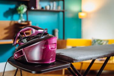 Світлодіодне підсвічування, потужний тиск 6,9 бар, подача пари 480 г / хв, технологія Smart Temp, знімний контейнер для накипу, ек